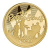 Moneda de Oro Rolling Stone de 1 Oz. 100 Libras de Gran Bretaña 31.13 g