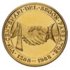 Moneda Oro VII Centenario del Segon Pareatge / 12 Gramos / ANDORRA