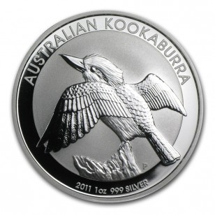 Moneda De 1 Onza/31.10 Gramos Plata Kookaburra. Año 2011