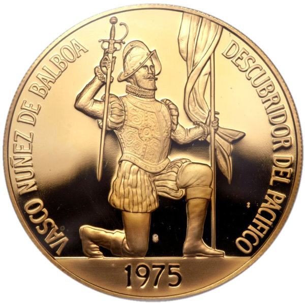 Moneda de Oro 500 BALBOAS Republica de Panama