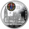 Moneda Plata 800 AÑOS CATEDRAL BURGOS (2021) 8 REALES