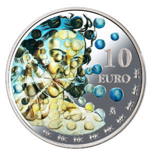 Moneda Plata SALVADOR DALÍ (2021) 8 REALES