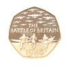 Moneda de Oro Batalla de Gran Bretaña 1/2 Oz. Oro 50 Peniques