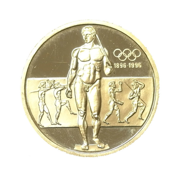 Moneda de Oro 1/2 Onza Juegos Olimpicos 20.000 Dragmas Grecia
