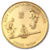 Moneda 1/2 Onza de oro / 16.83 Gramos / 25000 WON JUEGOS OLIMPICOS SEUL 1988