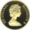 Moneda 16.96 Gramos 100 Dolares CONSTITUCION 1982