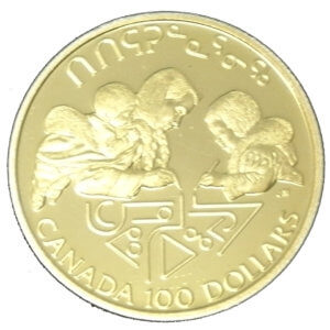 Moneda 13.33 Gramos Oro 100 Dolares 1990