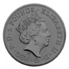 Moneda 2 Oz Plata-Oro-Ruthenio Bestias de la Reina Lion of England 62.41 Gramos