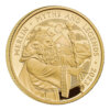 Moneda de Oro MERLIN de 1 Oz - 31.13 gramos 100 Libras de Gran Bretaña Carlos III