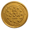 Moneda oro 25 Ecus Belgica 7.775 gramos
