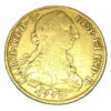 Moneda oro 8 Escudos 27 gramo Carlos III 1773 ESPAÑA