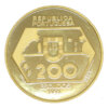 Moneda de Oro 27.2 gramos 200 Escudos Navegacion Oeste PORTUGAL