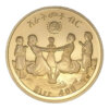 Moneda de Oro 400 Birr 1/2 Oz. 17.17 g ETHIOPIA