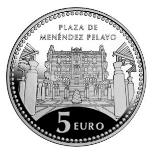 Moneda Plata 13.5 gramos Capitales Españolas MELILLA