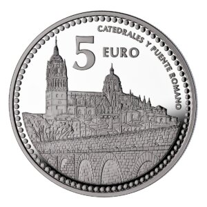Moneda Plata 13.5 gramos Capitales Españolas SALAMANCA