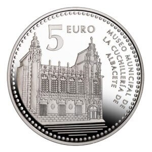 Moneda Plata 13.5 gramos Capitales Españolas ALBACETE