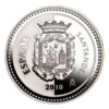 Moneda Plata Capitales Españolas SANTANDER