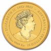 Moneda de Oro Año Lunar DRAGON Australia de 1 Oz. Varios Años 31.10 gramos