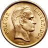 Moneda 3.2258 gramos Oro 10 Bolívares Venezolanos Varios años