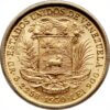 Moneda 3.2258 gramos Oro 10 Bolívares Venezolanos Varios años