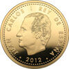 Moneda de 13,50gr Oro 200 EUROS Campeones de Europa Año 2012
