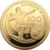 Moneda de 13,50gr Oro 200 EUROS Campeones de Europa Año 2012