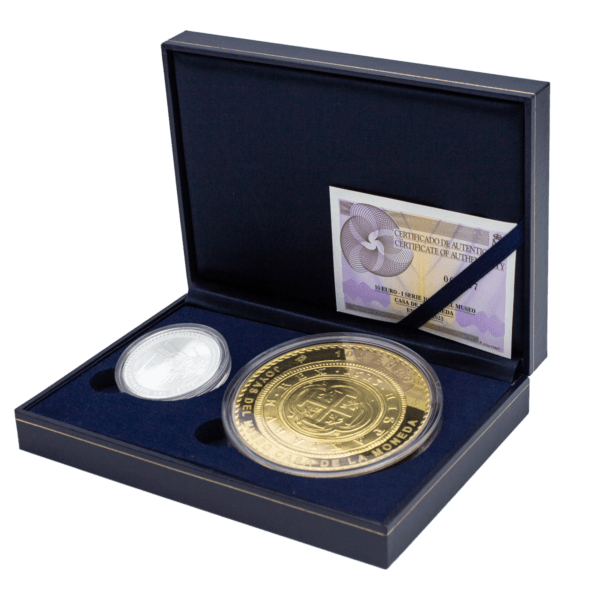 Colección Monedas Plata y Oro IV CENTENARIO Joyas del Museo Casa de la Moneda