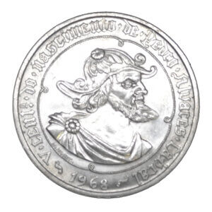 Moneda 18 Gramos Plata 500 Escudos Republica de Portugal Varios Años