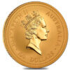 Moneda 1 Onza de oro 31.1 Gramos 100 dólares año lunar del CONEJO 1999 AUSTRALIA