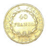 Moneda de 12.9 g Oro 40 Francos NAPOLEON . Año 1806