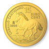 Moneda 1/10 Onza 3,111 Gramos oro CABALLO CARTUJANO - 0.15 Cent - Año 2024 España