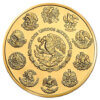 Moneda 1 Onza Plata Libertad Mexico Bandera Mexicana Serie Dia de los Muertos. 31.10 Gramos