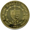 Moneda Oro 7.77 gr 25 Diners ANDORRA 1993
