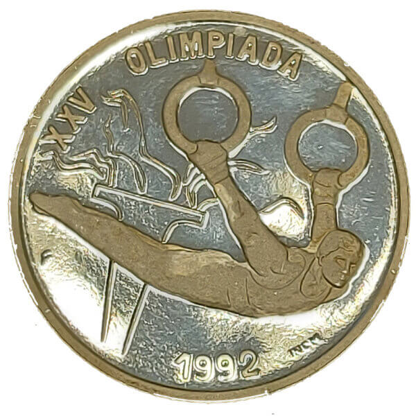 Moneda Oro 50 Diners 13.34 gramos Oro Andorra 1991XXV Olimpiada