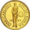 Moneda de Oro 40.000 V centenario 13.55 g CARLOS V Año 1989