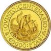 Moneda de Oro 40.000 V centenario 13.55 g CARLOS V Año 1989