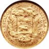 Moneda 6.45 gramos Oro 20 Bolívares Venezolanos Varios años