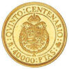 Moneda de Oro 40.000 V centenario 13.55 g CARLOS V Año 1991