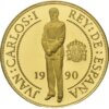 Moneda de Oro 40.000 V centenario 13.55 g CARLOS V Año 1990