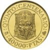 Moneda de Oro 40.000 V centenario 13.55 g CARLOS V Año 1990