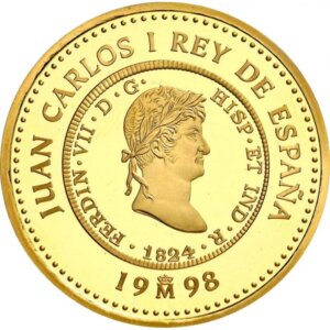Moneda de Oro 80.000 pesetas 1998 ESPAÑA