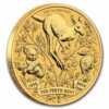 Moneda de Oro 125 Aniversario Perth Mint /Australia de 1 Oz. 31.10 gramos Año 2024
