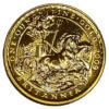 Moneda de Oro Britannia de 1 Oz. 100 Libras de Gran Bretaña. Isabel II Año 2009