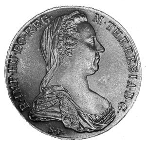 Moneda 28 gramos Plata Mª Teresa Reacuñación VARIOS AÑOS