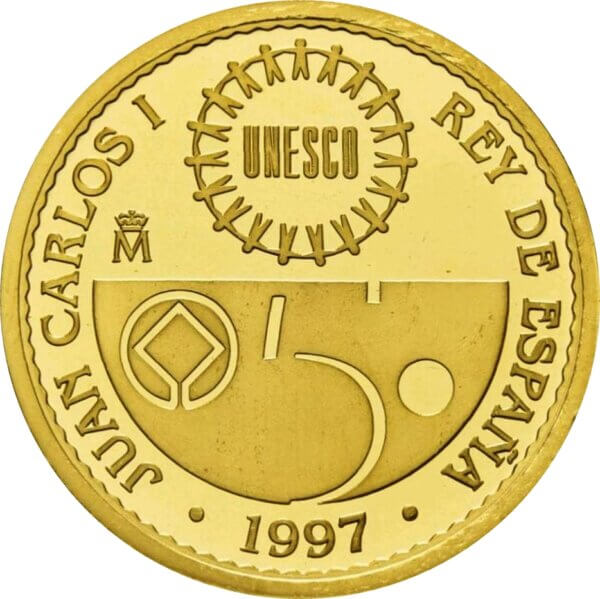 40.000 PESETAS PATRIMONIO DE LA HUMANIDAD 1997