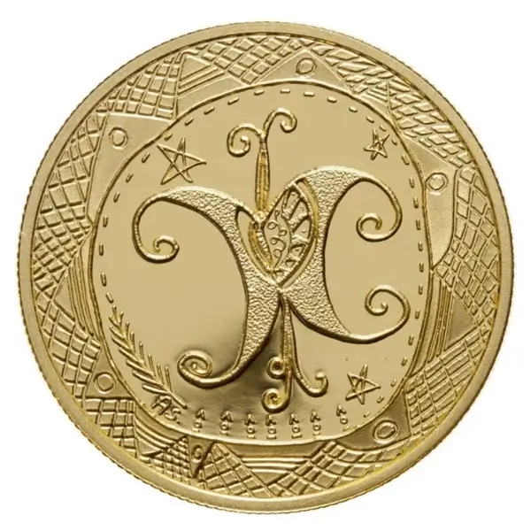 Moneda 1/2 Onza de oro Mariposa / 17.13 Gramos / 200 Dolares CANADA