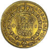 Moneda Oro 6.7 gramos 2 Escudos Carlos III Año 1786 / 2
