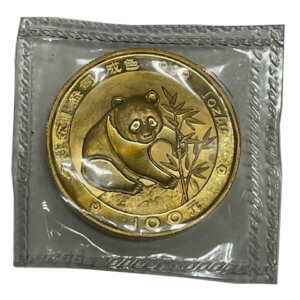 Moneda de oro Panda Chino 1 Onza 31.10 g de oro Año 1988