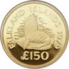 Moneda 33.437 gramos Oro 150 Libres - Año 1979 FALKLANDS