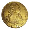 Moneda oro 4 Escudos CARLOS IIII . Año 1792
